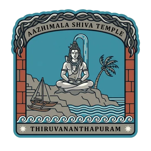 Aazhimala Shiva Temple travel stamp