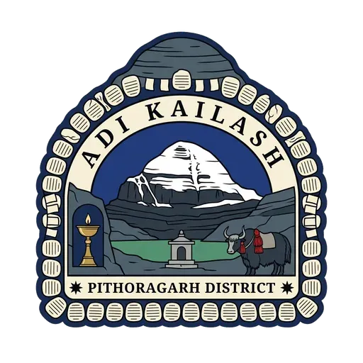Adi Kailash travel stamp