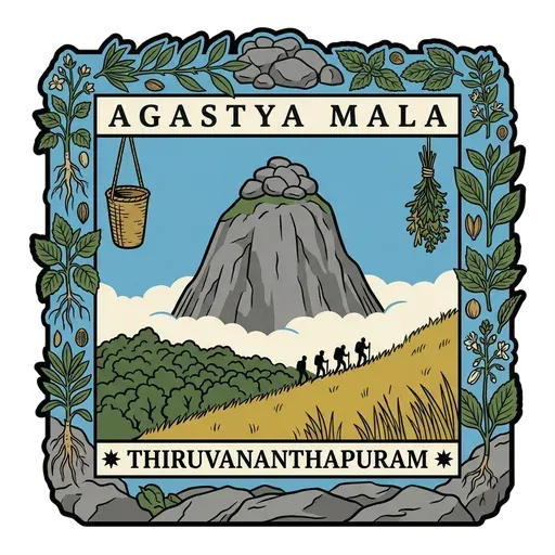 Agastya Mala travel stamp