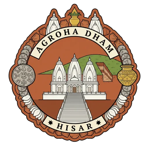 Agroha Dham travel stamp