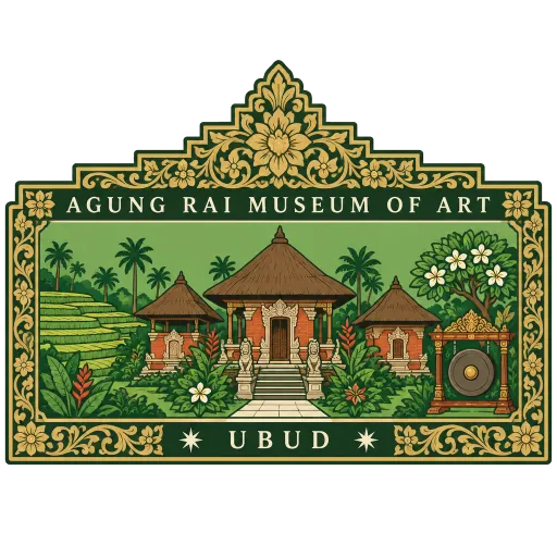 Agung Rai Museum of Art travel stamp
