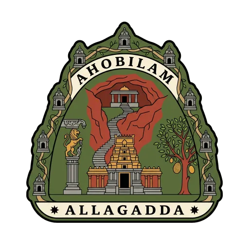 Ahobilam travel stamp