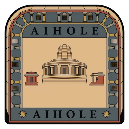 Aihole travel stamp