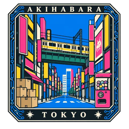 Akihabara travel stamp