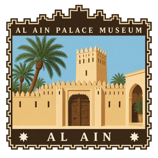Al Ain Palace Museum travel stamp