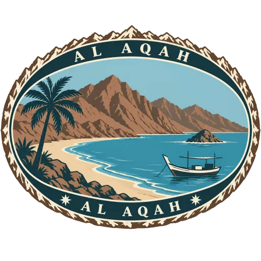 Al Aqah travel stamp