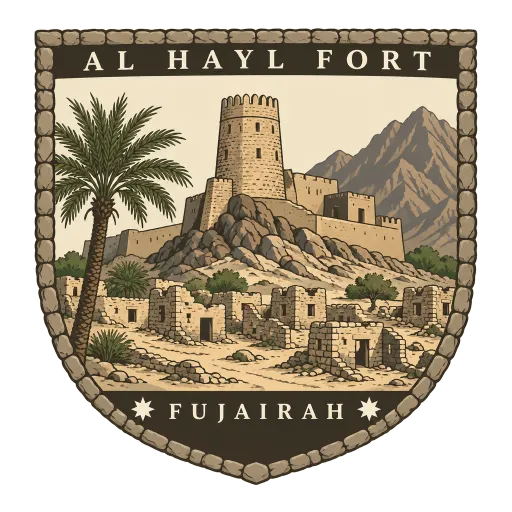 Al Hayl Fort travel stamp