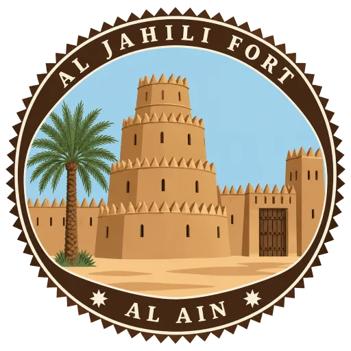Al Jahili Fort travel stamp
