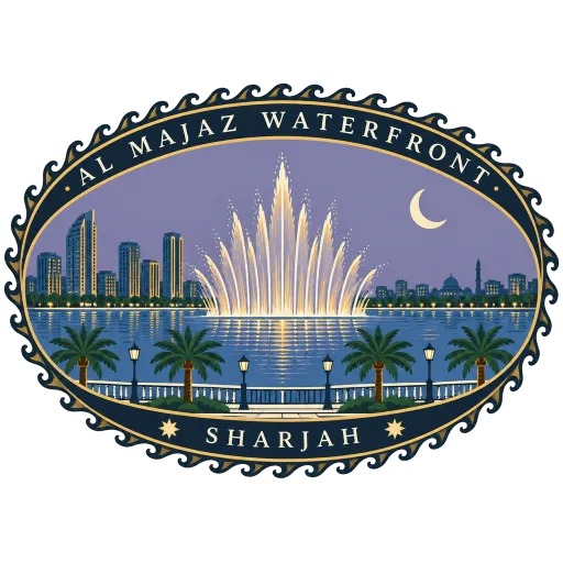 Al Majaz Waterfront travel stamp