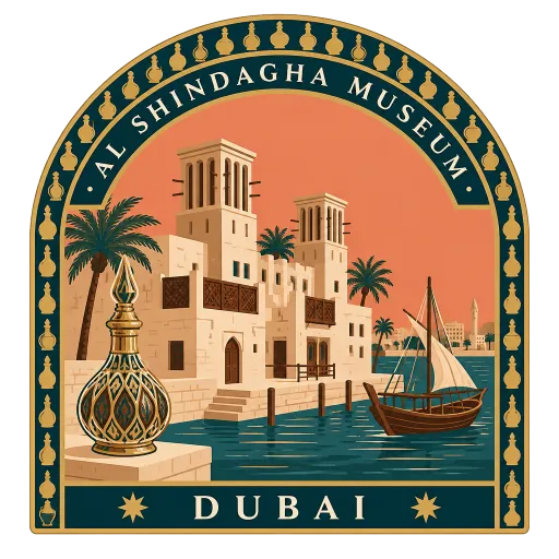Al Shindagha Museum travel stamp