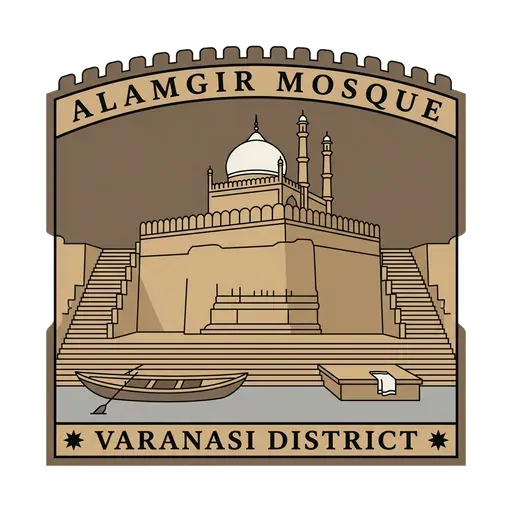 Alamgir Mosque travel stamp