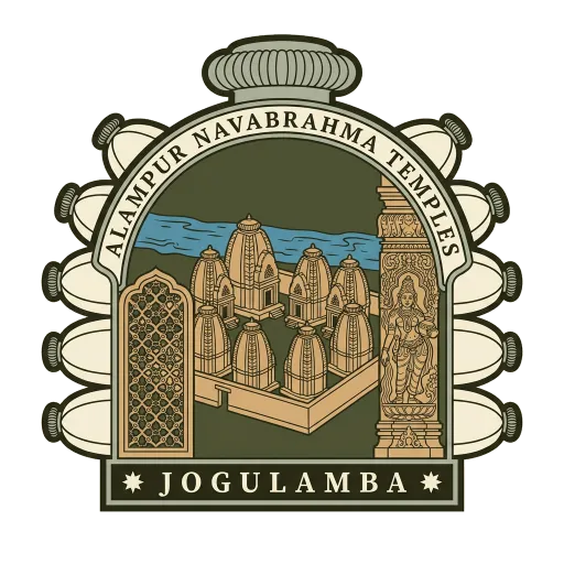 Alampur Navabrahma Temples travel stamp