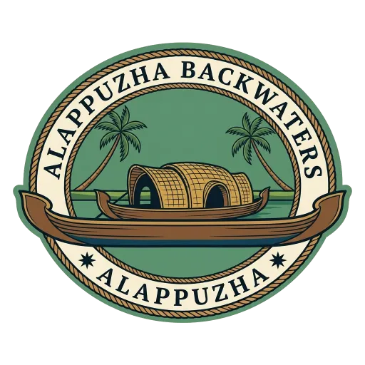 Alappuzha Backwaters travel stamp