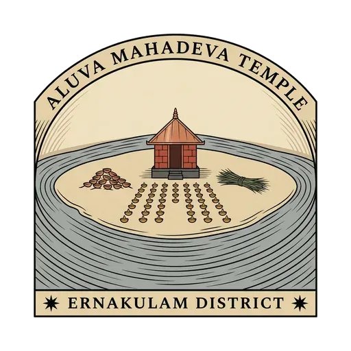 Aluva Mahadeva Temple travel stamp
