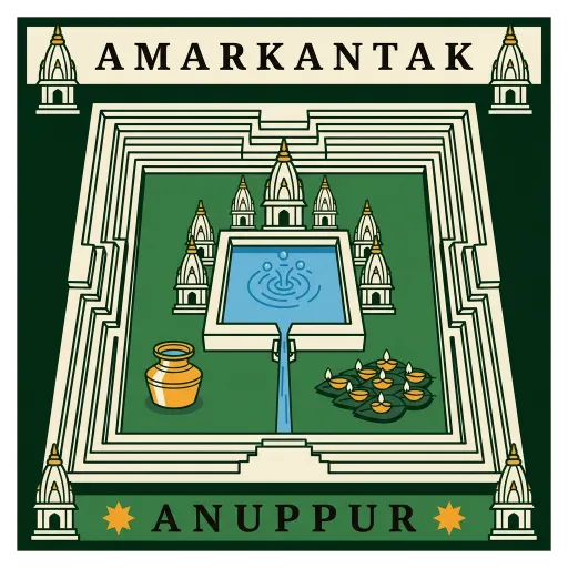 Amarkantak travel stamp