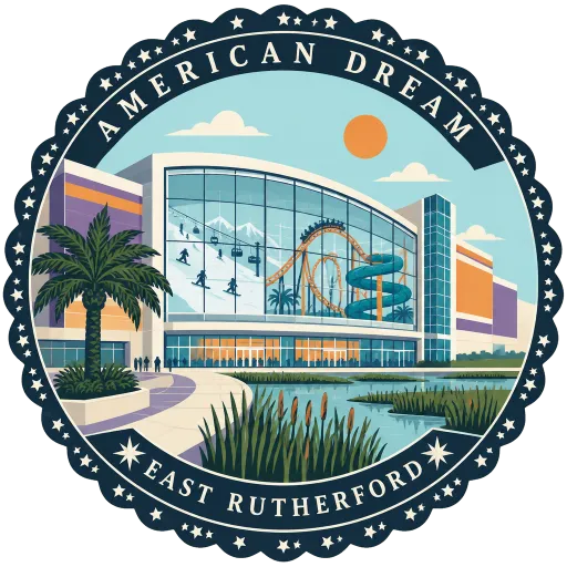 American Dream travel stamp