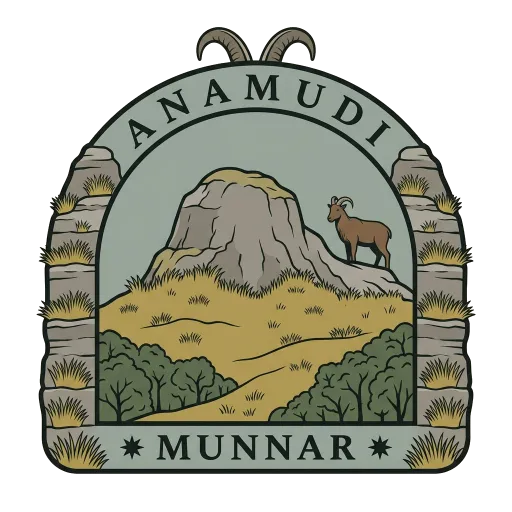 Anamudi travel stamp
