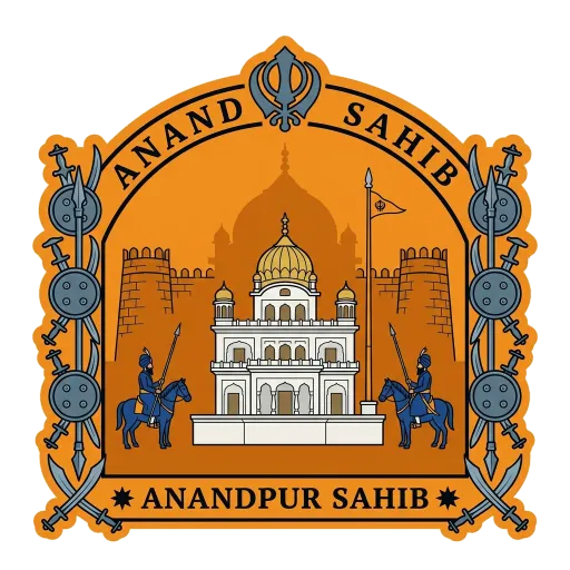 Anandpur Sahib travel stamp