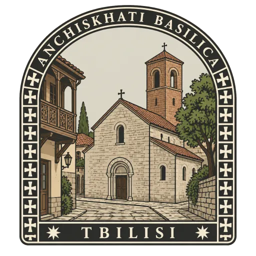Anchiskhati Basilica travel stamp