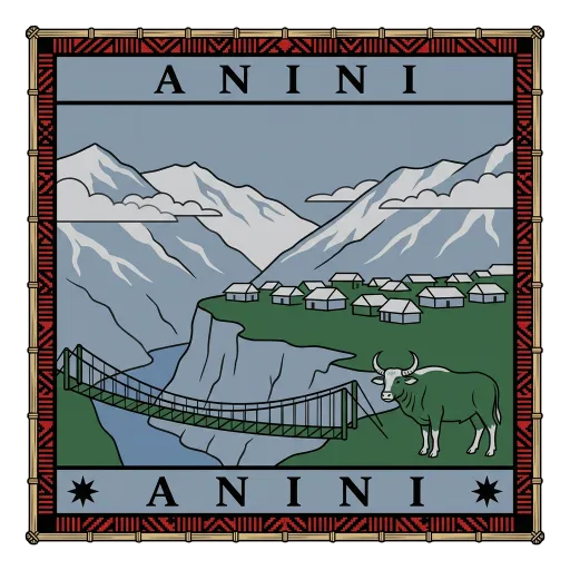 Anini travel stamp