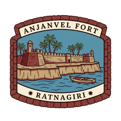 Anjanvel Fort travel stamp