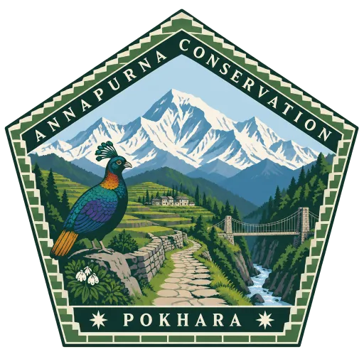 Annapurna Conservation Area travel stamp