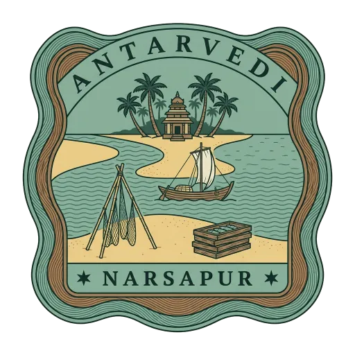 Antarvedi travel stamp