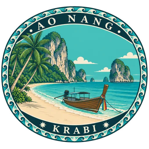 Ao Nang travel stamp