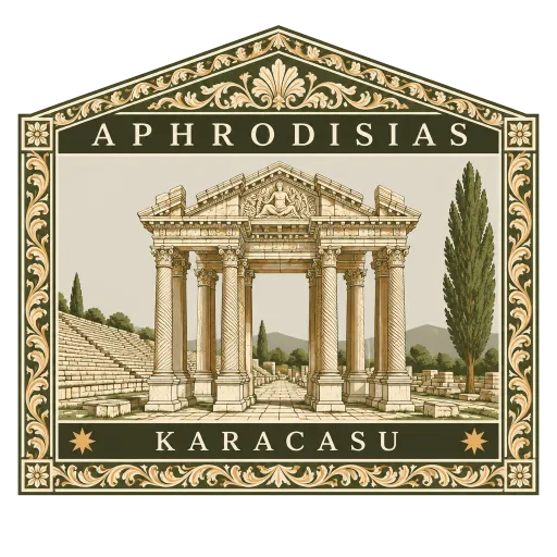 Aphrodisias travel stamp