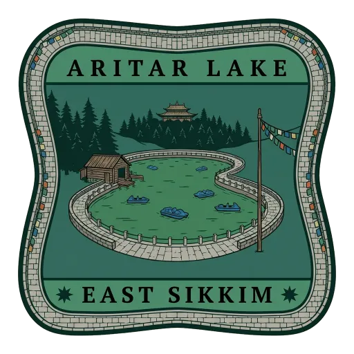Aritar Lake travel stamp