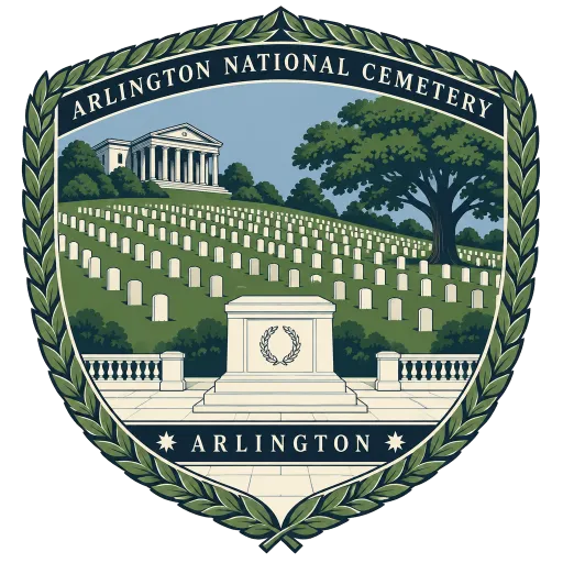 Arlington National Cemetery travel stamp
