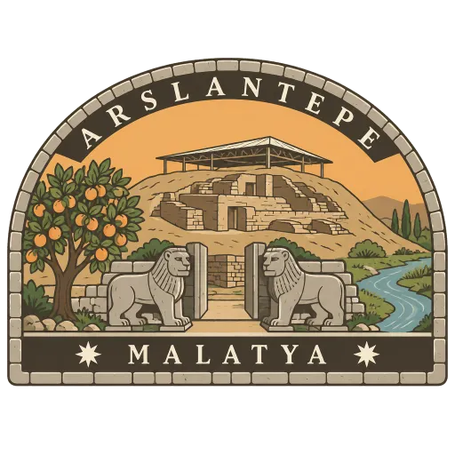 Arslantepe travel stamp