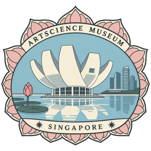 ArtScience Museum travel stamp