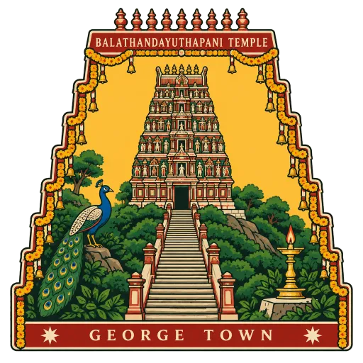 Arulmigu Balathandayuthapani Temple travel stamp