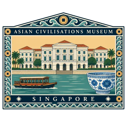 Asian Civilisations Museum travel stamp