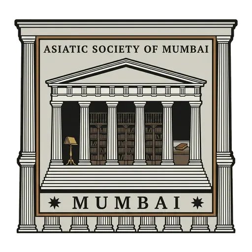 Asiatic Society of Mumbai travel stamp