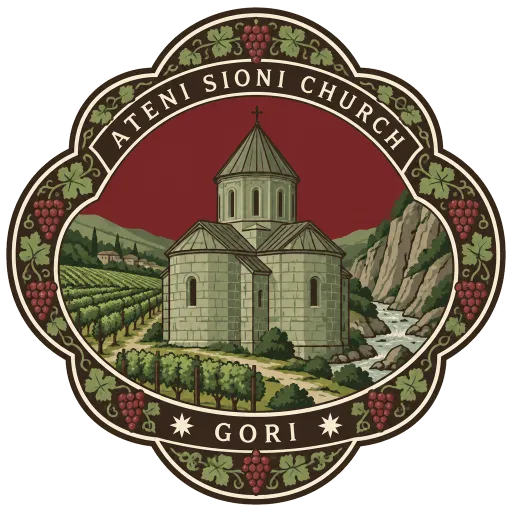 Ateni Sioni Church travel stamp