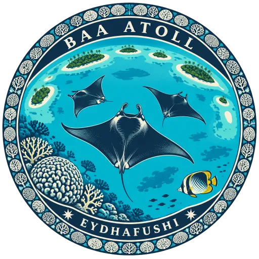 Baa Atoll travel stamp