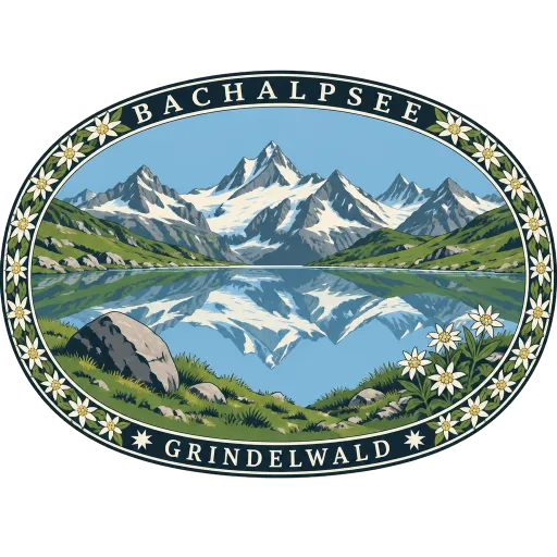Bachalpsee travel stamp