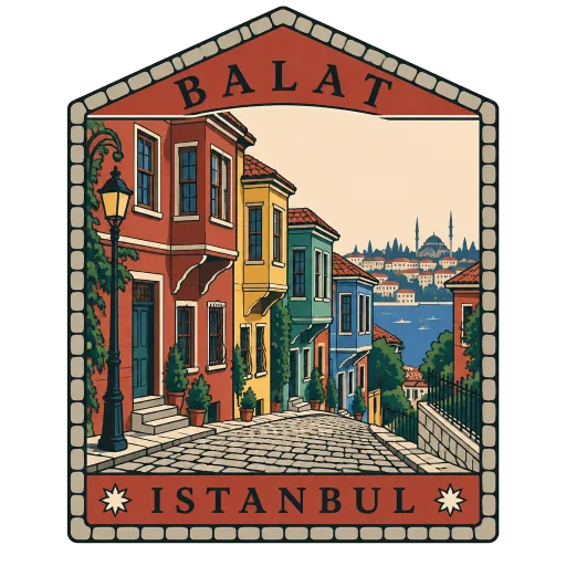 Balat travel stamp