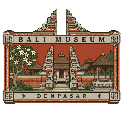 Bali Museum travel stamp