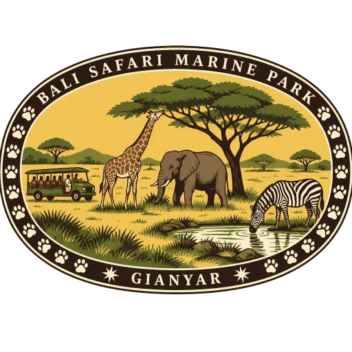 Bali Safari and Marine Park travel stamp