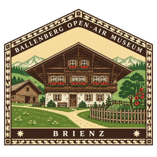 Ballenberg Open-Air Museum travel stamp