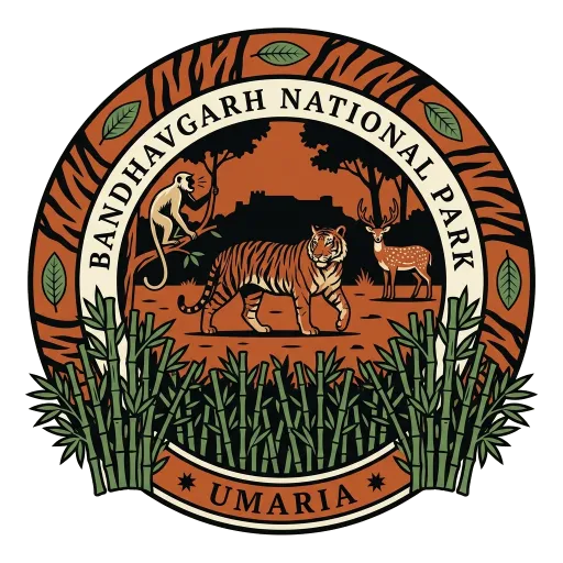 Bandhavgarh National Park travel stamp