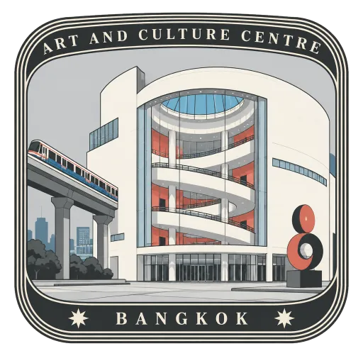 Bangkok Art and Culture Centre travel stamp