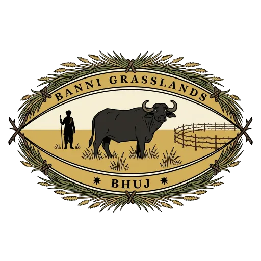 Banni Grasslands travel stamp