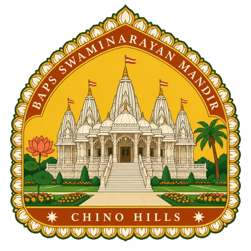 BAPS Shri Swaminarayan Mandir, Chino Hills travel stamp