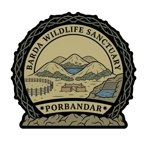 Barda Wildlife Sanctuary travel stamp