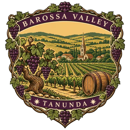 Barossa Valley travel stamp