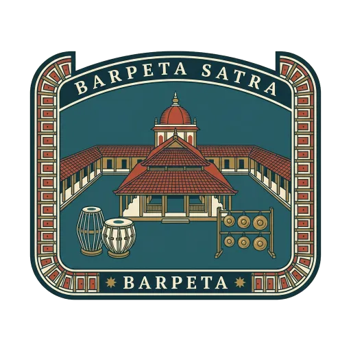 Barpeta Satra travel stamp